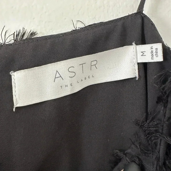 ASTR The Label Black Livia Eyelash Dress. - Picture 5 of 7